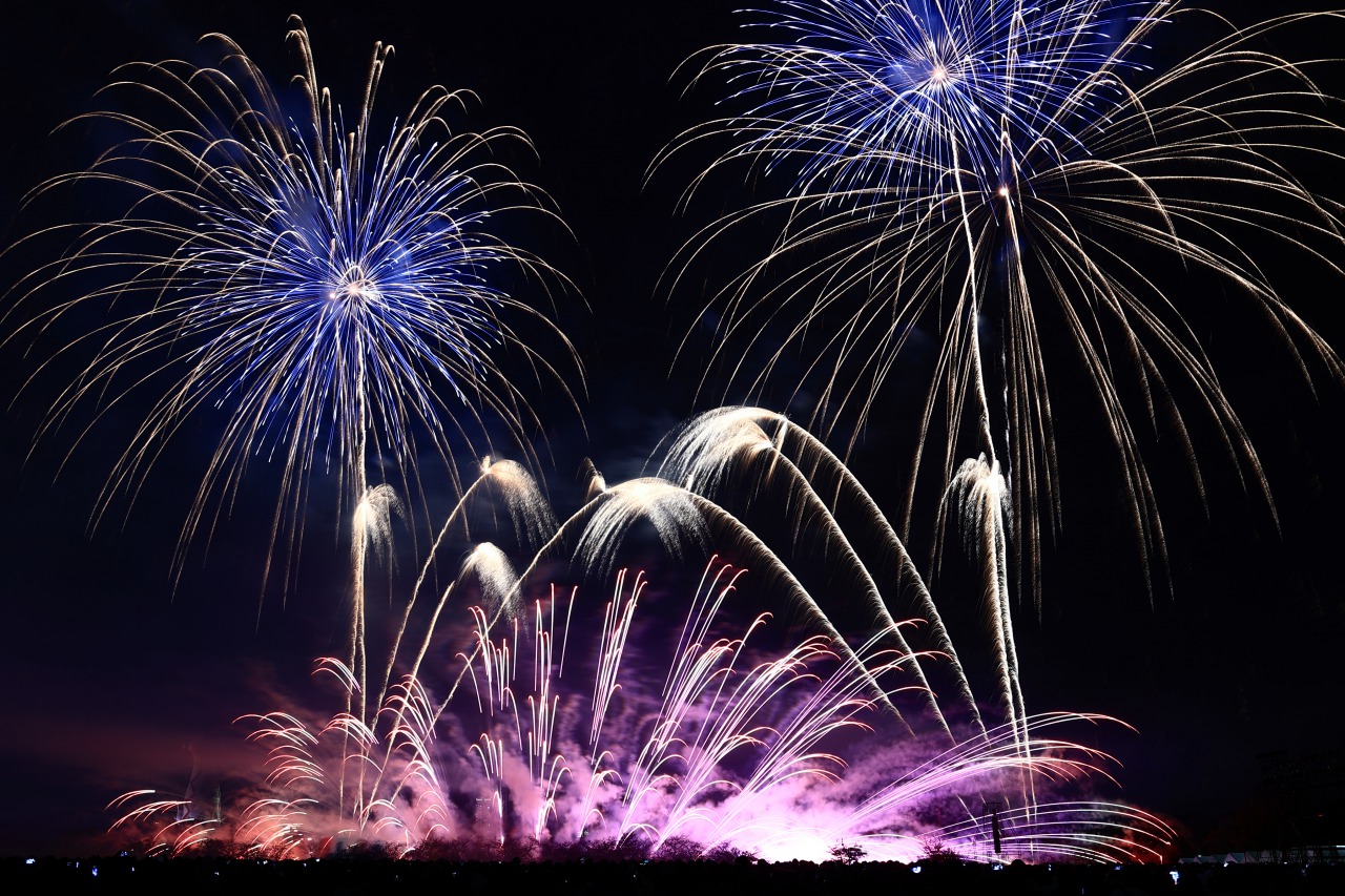 万博記念公園での花火プロジェクト 万博夜空がアートになる日 に行ってきました Nsk Log 日本ソフト開発株式会社