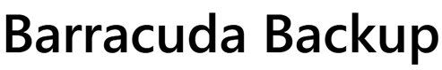 Barracudaバックアップ